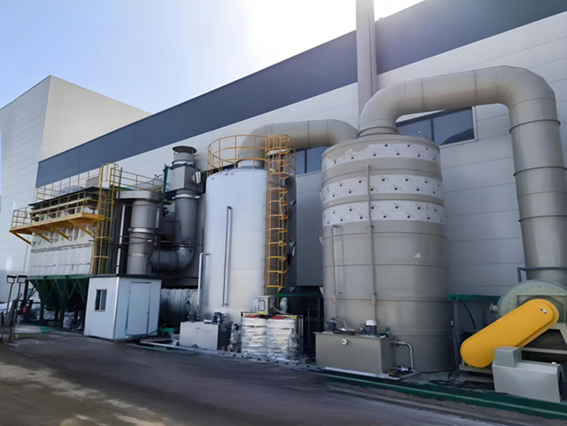 魯北萬潤智慧能源窯爐廢氣處理工程